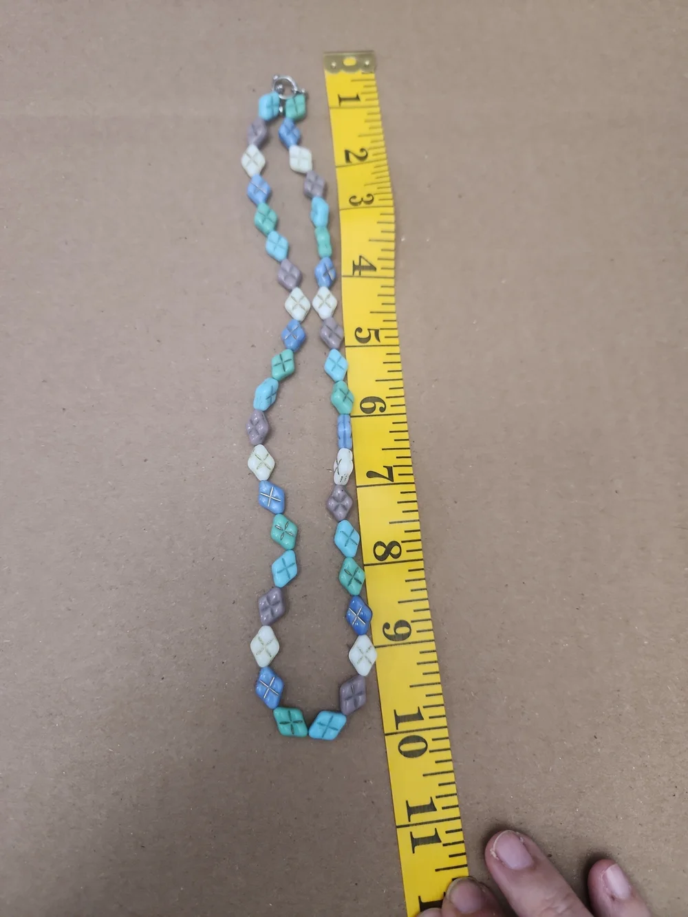 Multicolor Pastel Beaded Choker Necklace - Women Jewelry